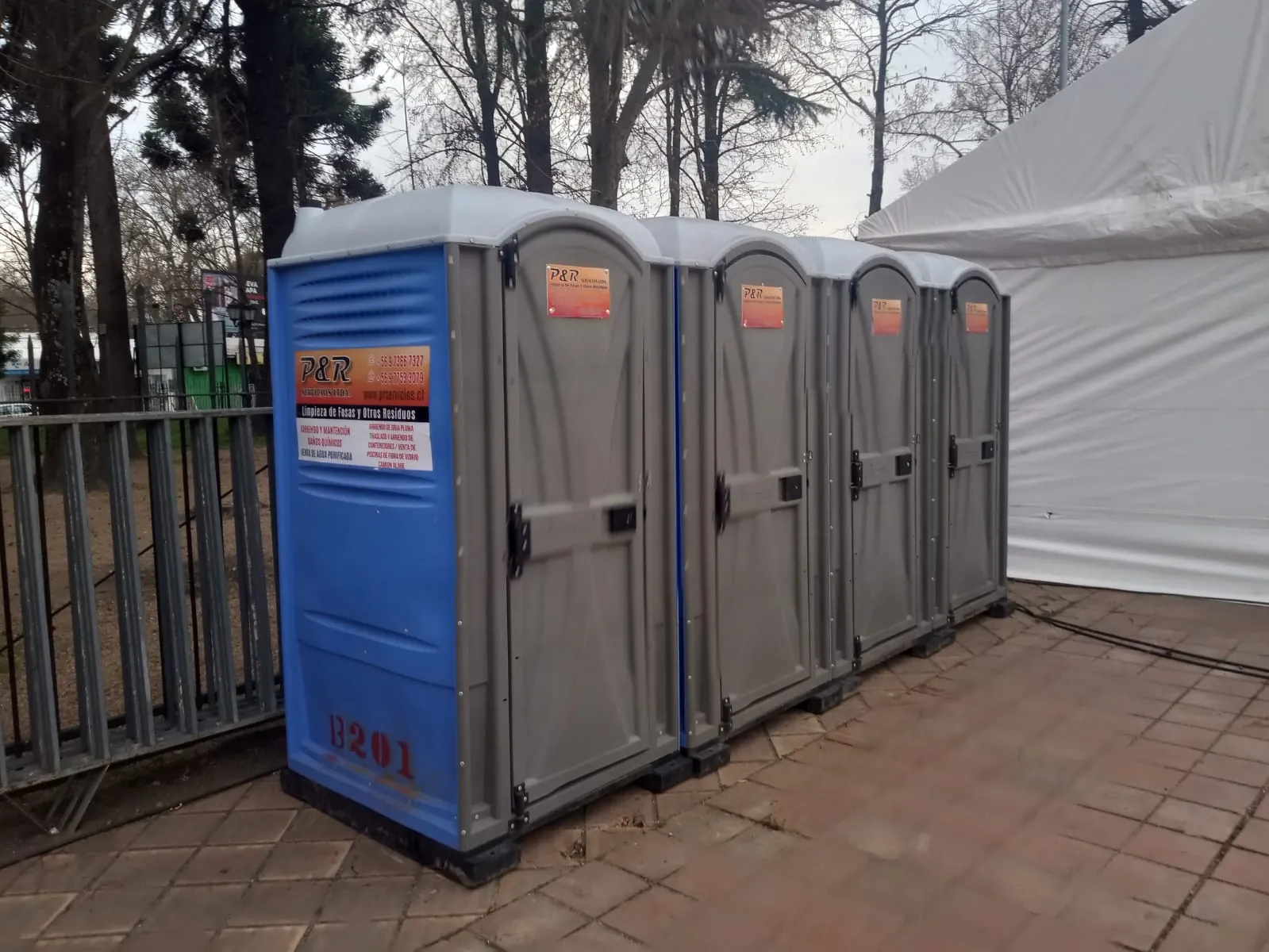 Baño químico ejecutivo